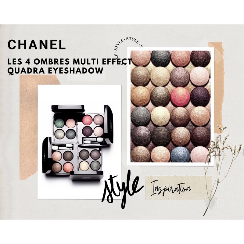 🌟 Phấn mắt CHANEL LES 4 OMBRES Multi-effect Quadra Eyeshadow 2g 🌟 dùng là mê💋💋💋
