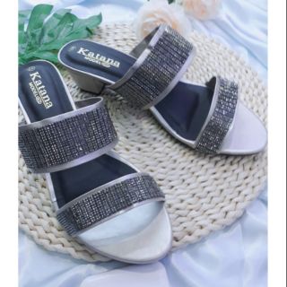 Dép ngoại size hai quai đính đá 39-43