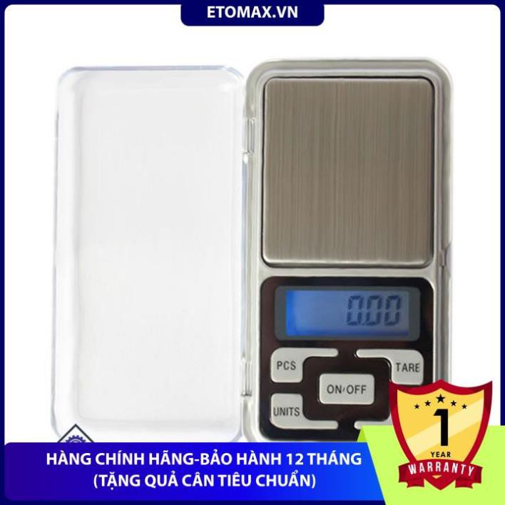 [Hàng loại 1-Bảo hành 12 tháng] Cân tiểu ly điện tử bỏ túi  200g/0.01g MT,chính xác tới 1% gram.