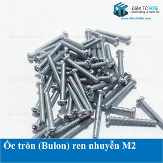 Ốc tròn (Bulon) ren nhuyễn M2