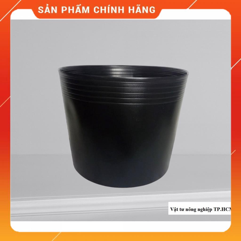 Chậu nhựa đen trồng cây trồng hoa C7-C8-C9-C10-C11 MSP20123