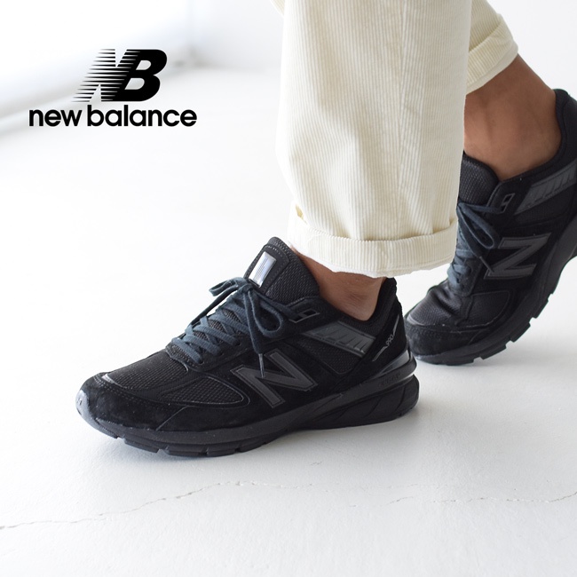 (AUTHENTIC 100%) Giày Sneaker Thể Thao Auth New Balance 990v5 'Black' M990BB5 Chính Hãng 100%