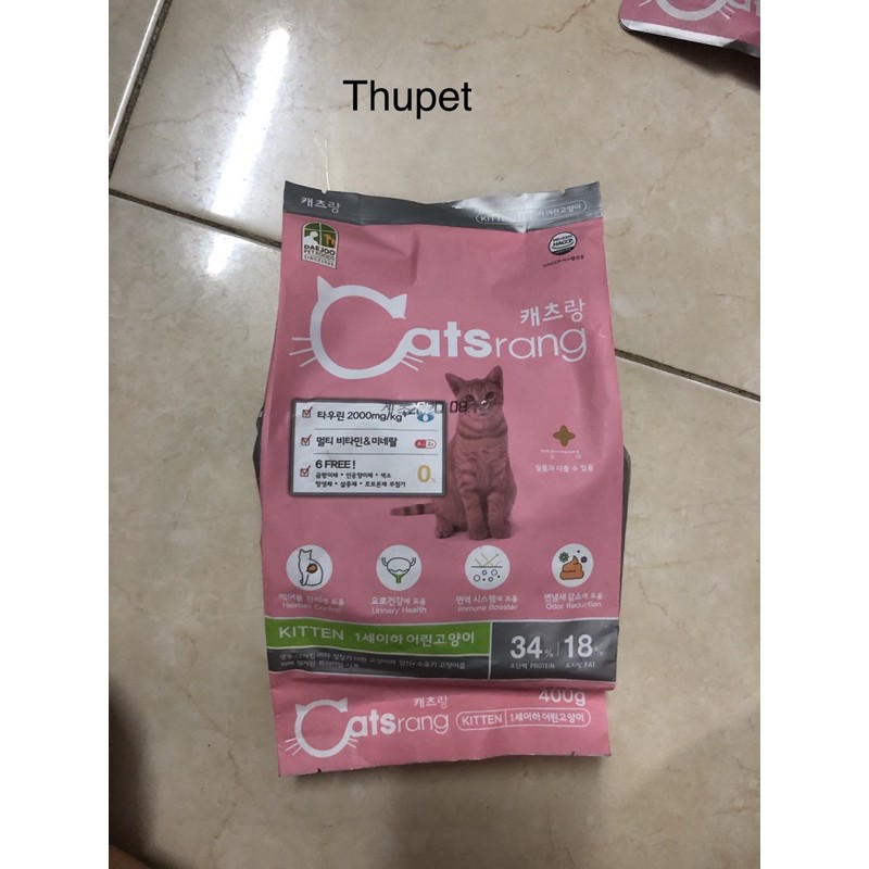 Thức ăn cho mèo con Catsrang kitten (400g-1,5kg)