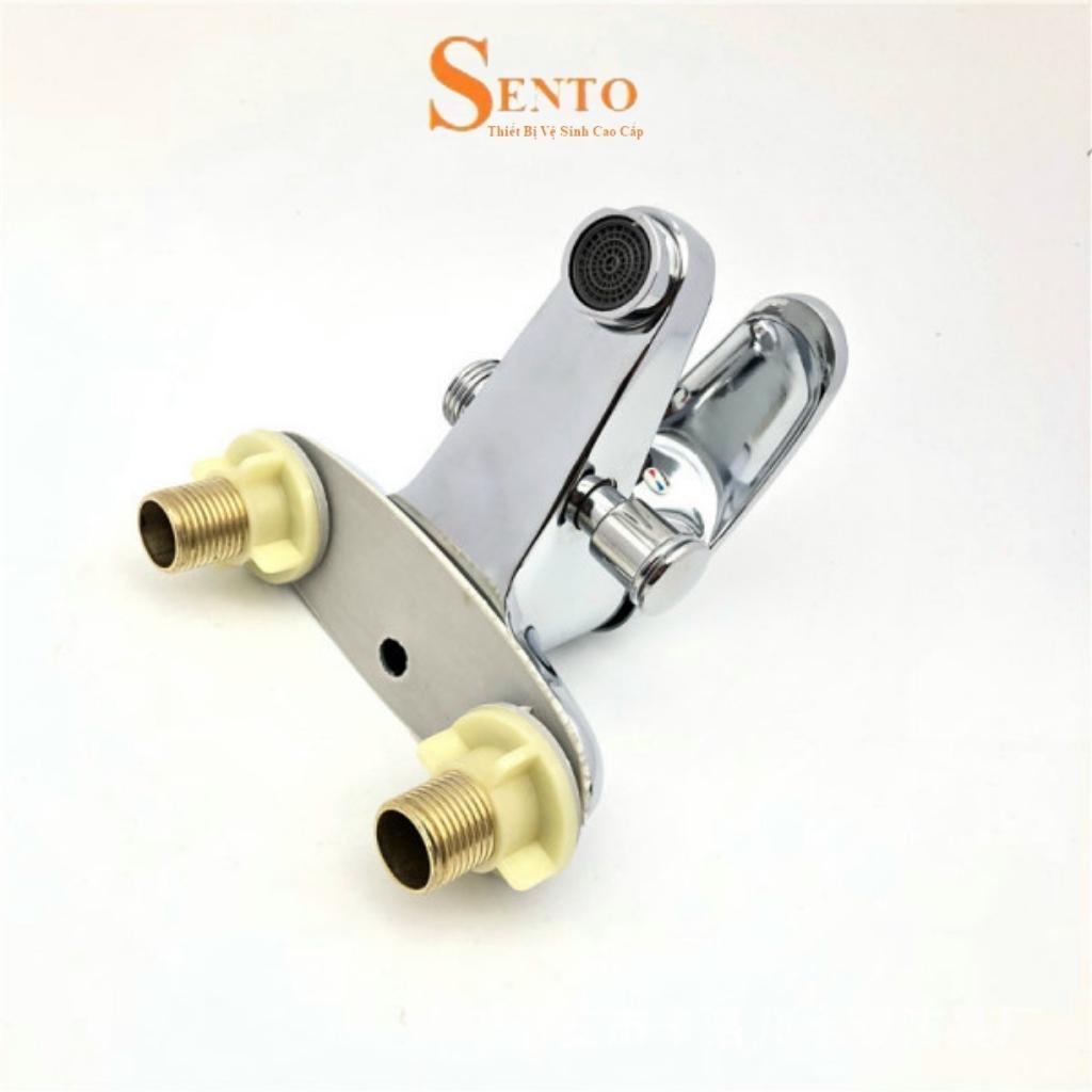 Vòi lavabo chậu rửa mặt kết hợp vòi sen tắm tăng áp SENTO thiết bị nhà tắm ST32