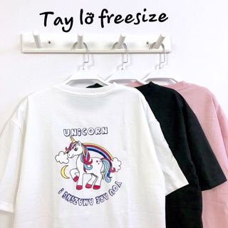 ÁO PHÔNG TAY LỠ UNICORN KÌ LÂN