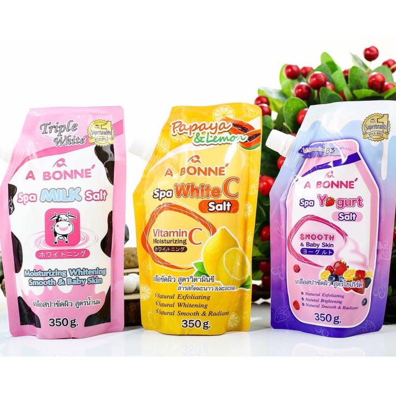 ✅[NHẬP KHẨU] Muối Tắm Sữa Bò Tẩy Tế Bào Chết Toàn Thân A Bonne Spa Milk Salt 350g | BigBuy360 - bigbuy360.vn