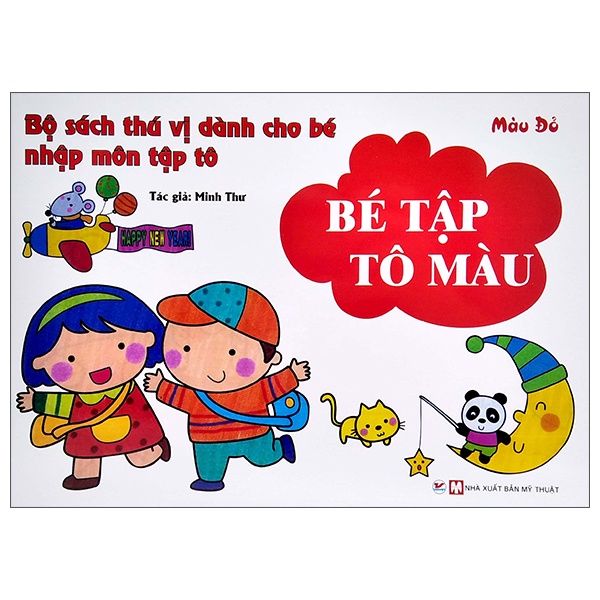 Sách - Bé Tập Tô Màu - Màu Đỏ