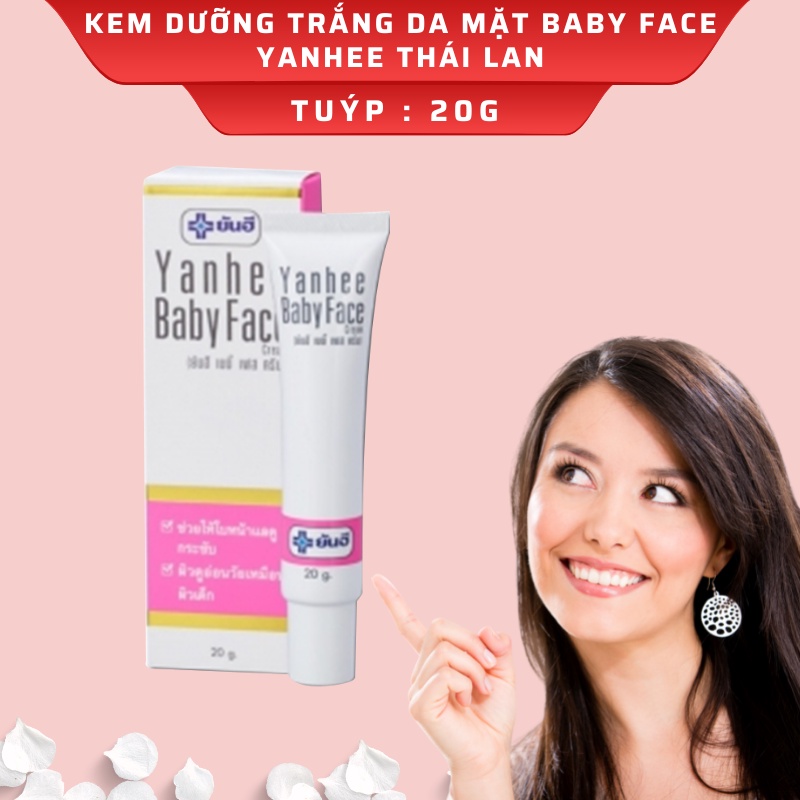 Kem Dưỡng Trắng Da Baby Face Thái Lan Yanhee 20g