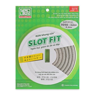 Ron lấp kín khe hở khung cửa ngăn bụi và giảm ồn Seal Boy 9090GY Xám DTA9090GY