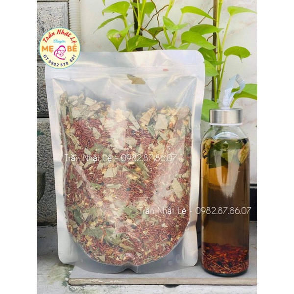 Trà hoa gạo lứt thảo mộc
