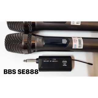 Bộ micro đôi karaoke ko dây BBS SE888