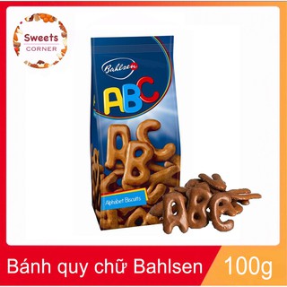 Bánh quy chữ Bahlsen Đức 100g