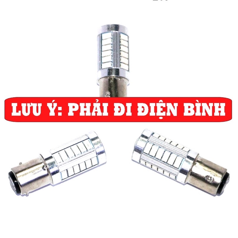 Đèn led hậu 33 tim cực chất.( giá 1 bóng) lắp vừa cho các dòng xe số