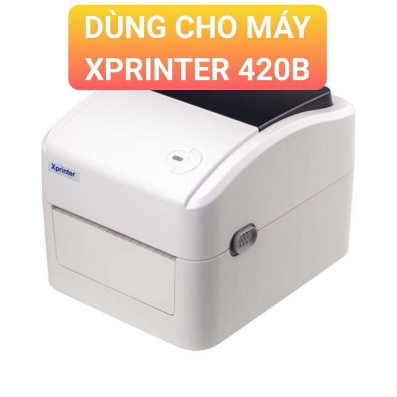 Tem nhiệt 75x100 mm, decal 7.5 x 10 in nhãn, in vận đơn