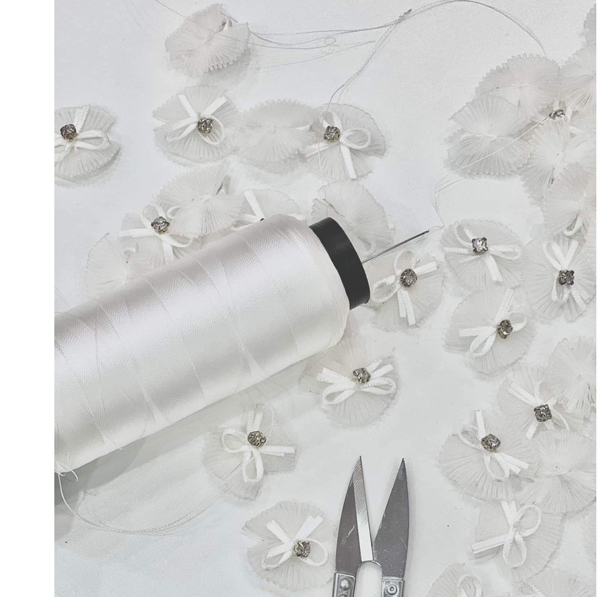 Áo Dài Voon Trắng 4 Tà Thời Trang  Cao Cấp