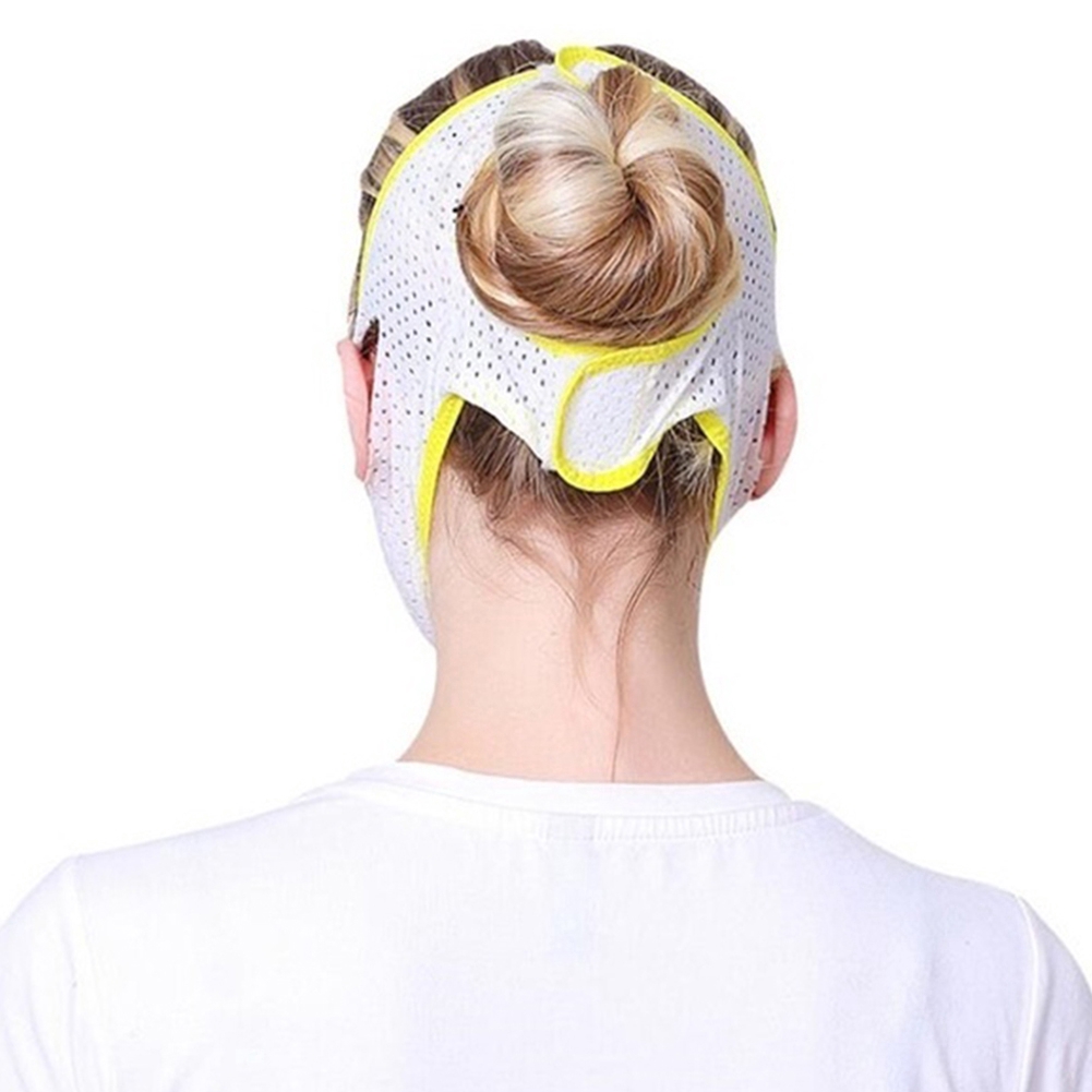 Đai Nâng Cơ Mặt Tạo Cằm Chữ V Thon Gọn Thoáng Khí GIúp Chống Lão Hóa