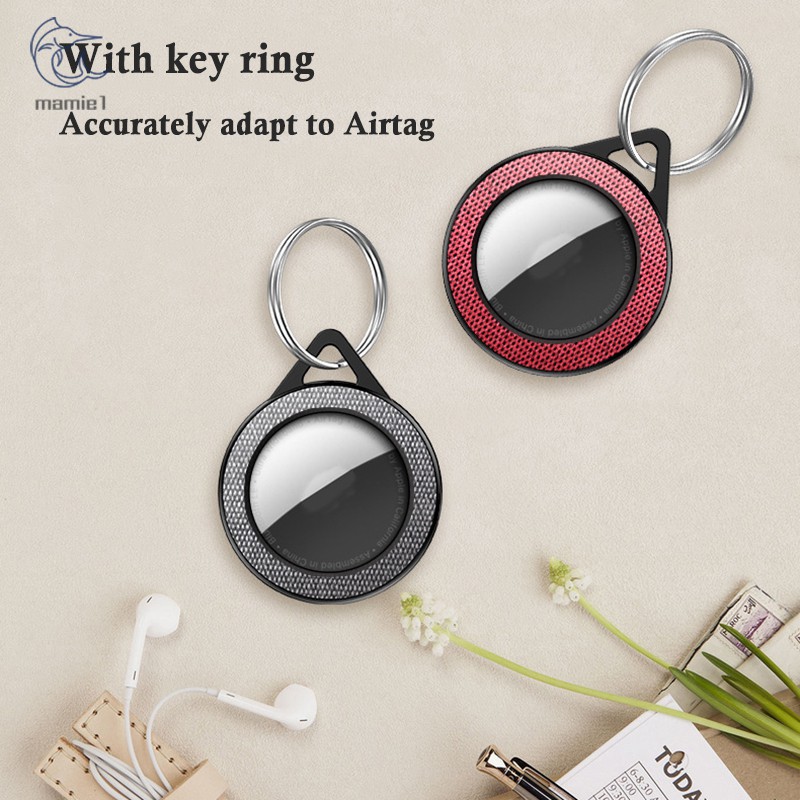 Ốp Bảo Vệ Hộp Đựng Tai Nghe Bluetooth Airtags Có Móc Khóa