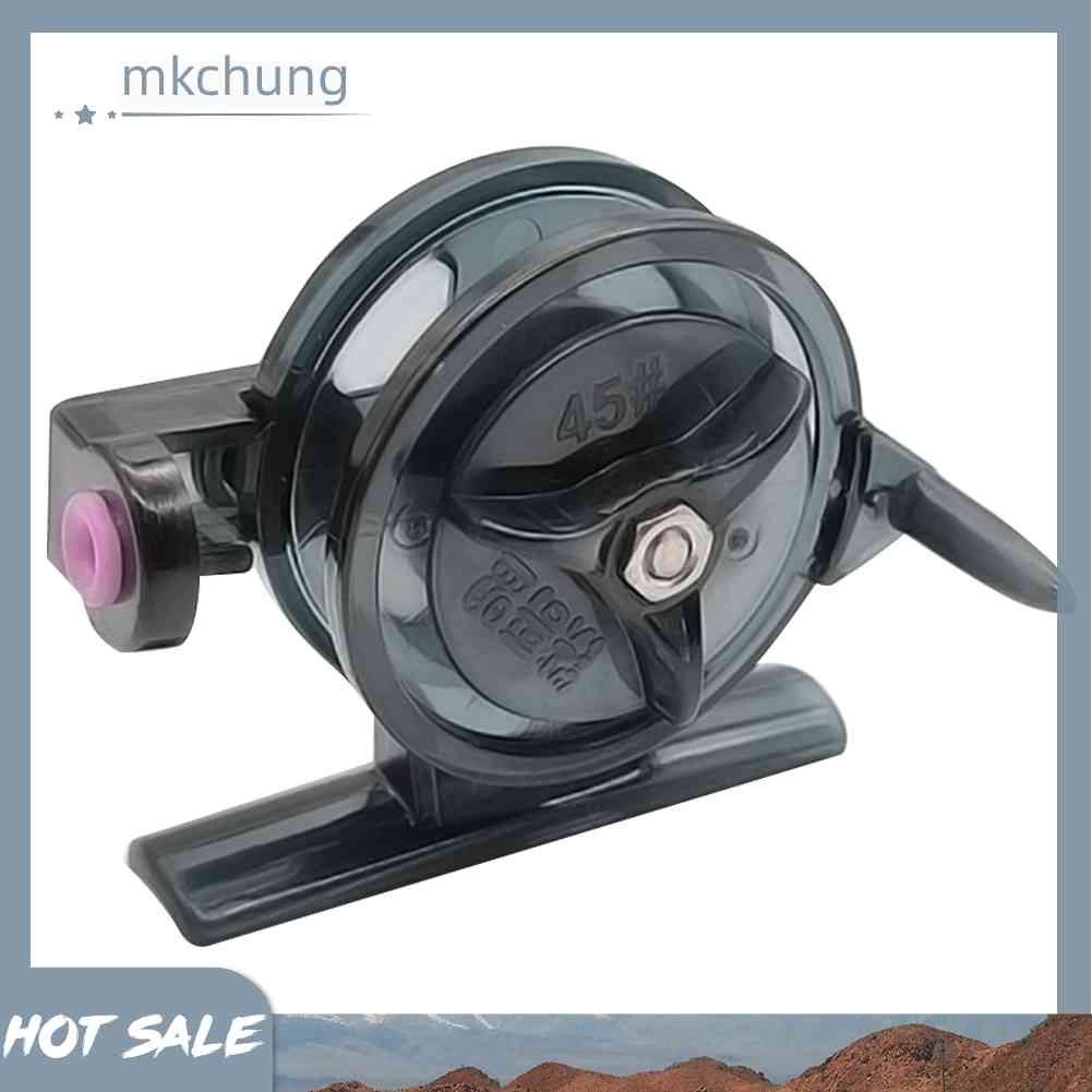 Máy Câu Cá Mùa Đông Bằng Nhựa Và Kim Loại Kích Thước 55mm