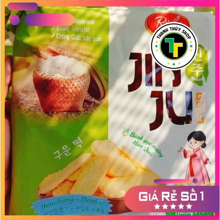 Bánh gạo Jinju Hàn Quốc vị cốm sữa siêu mới toanh cực ngon trên thị trường loại 134g