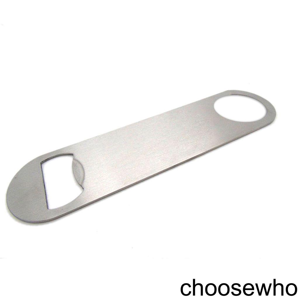 [CHOO] Stainless Steel Large Flat Speed Bottle Cap Opener Remover Bar Tool