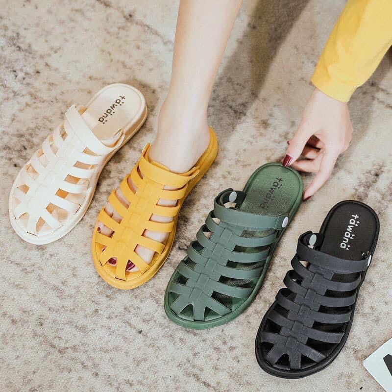 DÉP SANDAL NỮ NHỰA DẺO