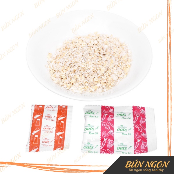 Cháo Yến Mạch Thịt Bằm Xuân An Oats 40g - Cháo Ăn Liền