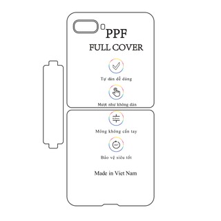 Dán dẻo PPF Samsung Z Flip full bộ