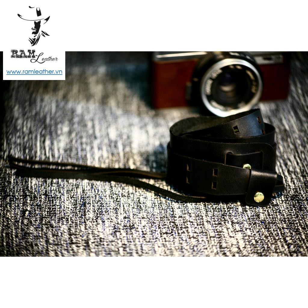 Dây Đeo Máy Ảnh Rollei Flex Da Bò +