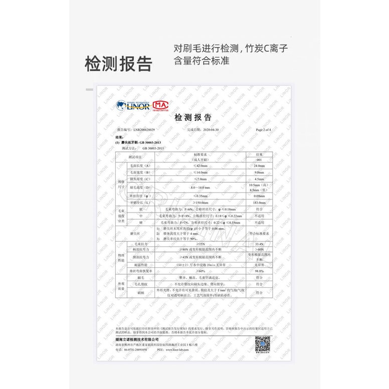 Bàn chải đánh răng sợi than tren siêu mềm mại phong cách Nhật Bản chất lượng cao