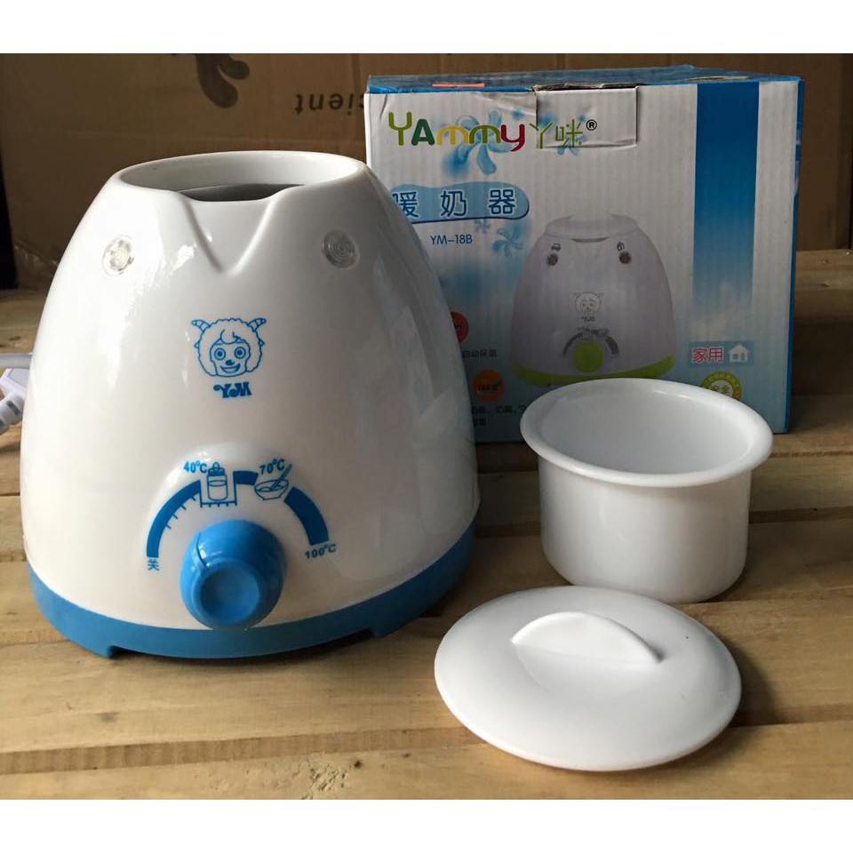 Máy hâm sữa ❤️CHÍNH HÃNG👍 Máy ủ sữa Yummy hâm nóng sữa tiệt trùng, tiện lợi có núm điều chỉnh nhiệt độ