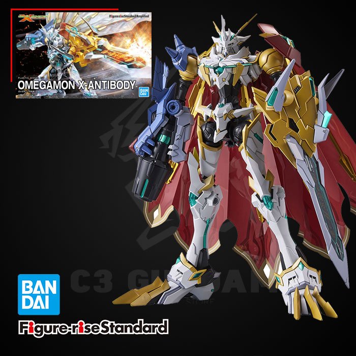 [BANDAI] FIGURE RISE STANDARD OMEGAMON X-ANTIBODY (AMPLIFIED) [DIGIMON] ĐỒ CHƠI MÔ HÌNH LẮP RÁP GUNPLA CHÍNH HÃNG NHẬT