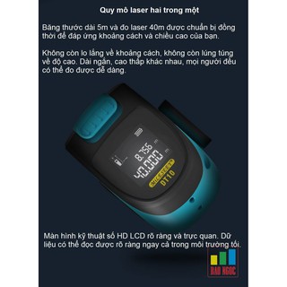 Thước cuộn laser Mileseey DT10