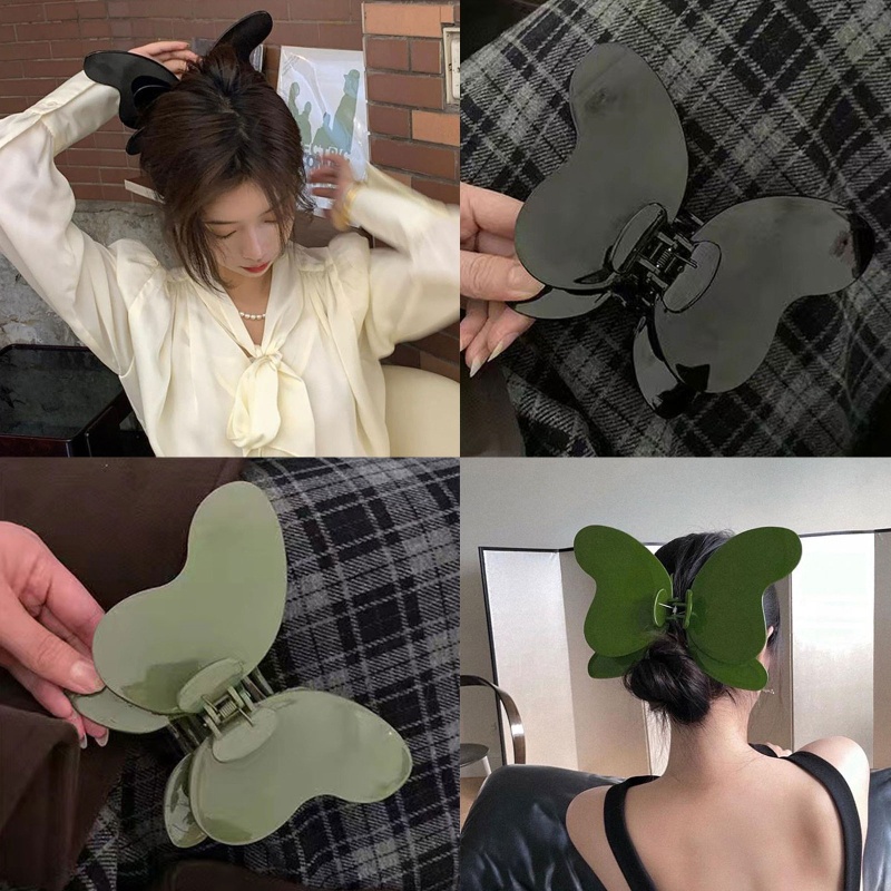 Kẹp Tóc Càng Cua Bằng Acrylic Thời Trang Thu Đông Tinh Tế Cho Nữ