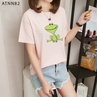 ÁO THUN NAM NỮ IN HÌNH ẾCH ỘP SIÊU HOT - ATNN82