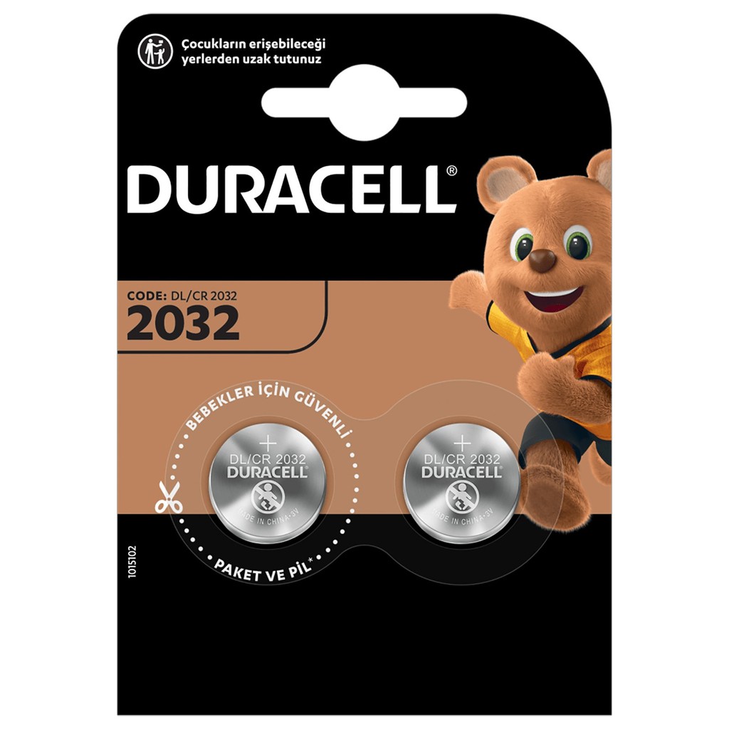 [TOPPIN] Pin DURACELL CR2032 - Vỉ 2 Viên