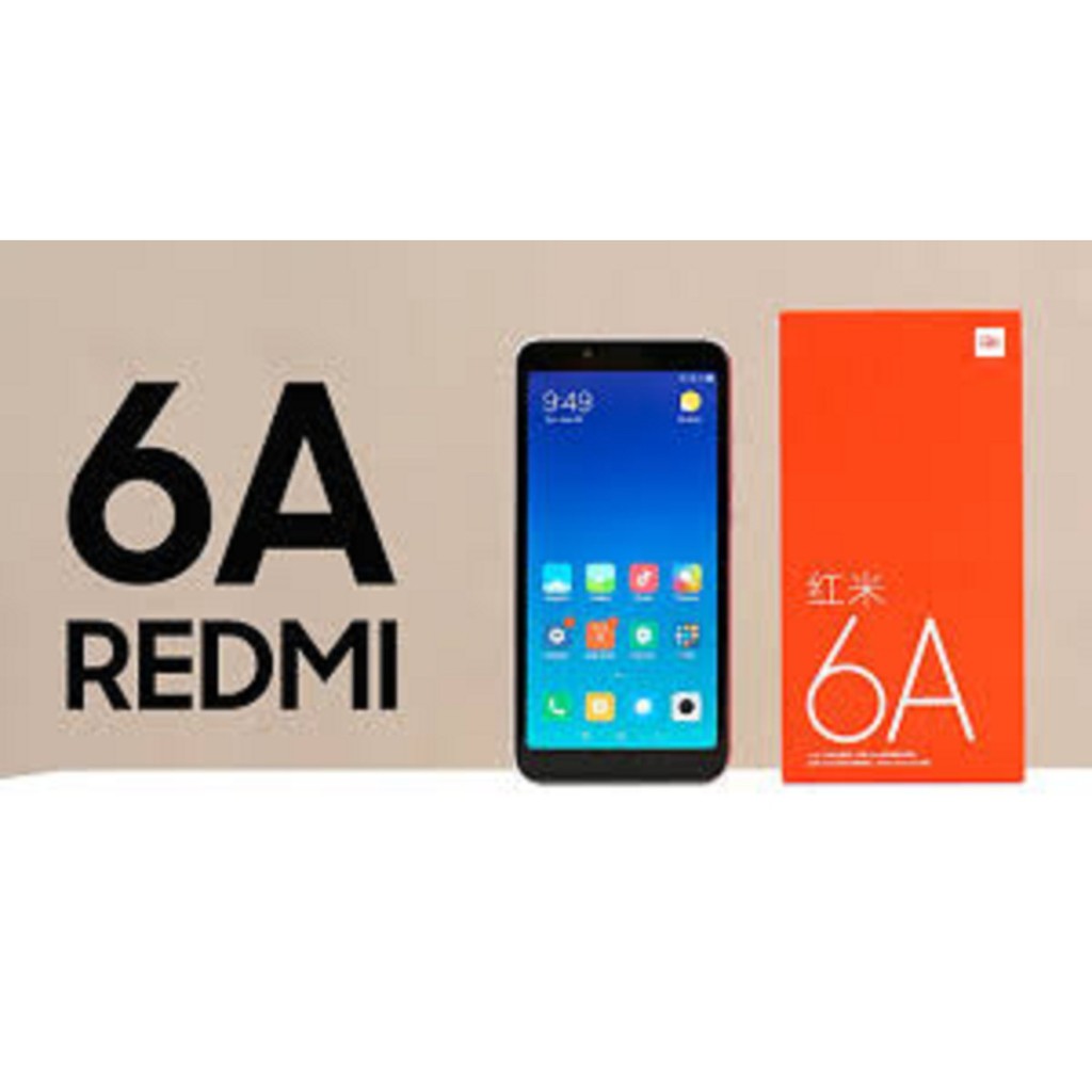 Điện thoại Xiaomi Redmi 6A 2sim mới zin 98%, Chơi PUBG, Free Fire, Liên Quân mượt