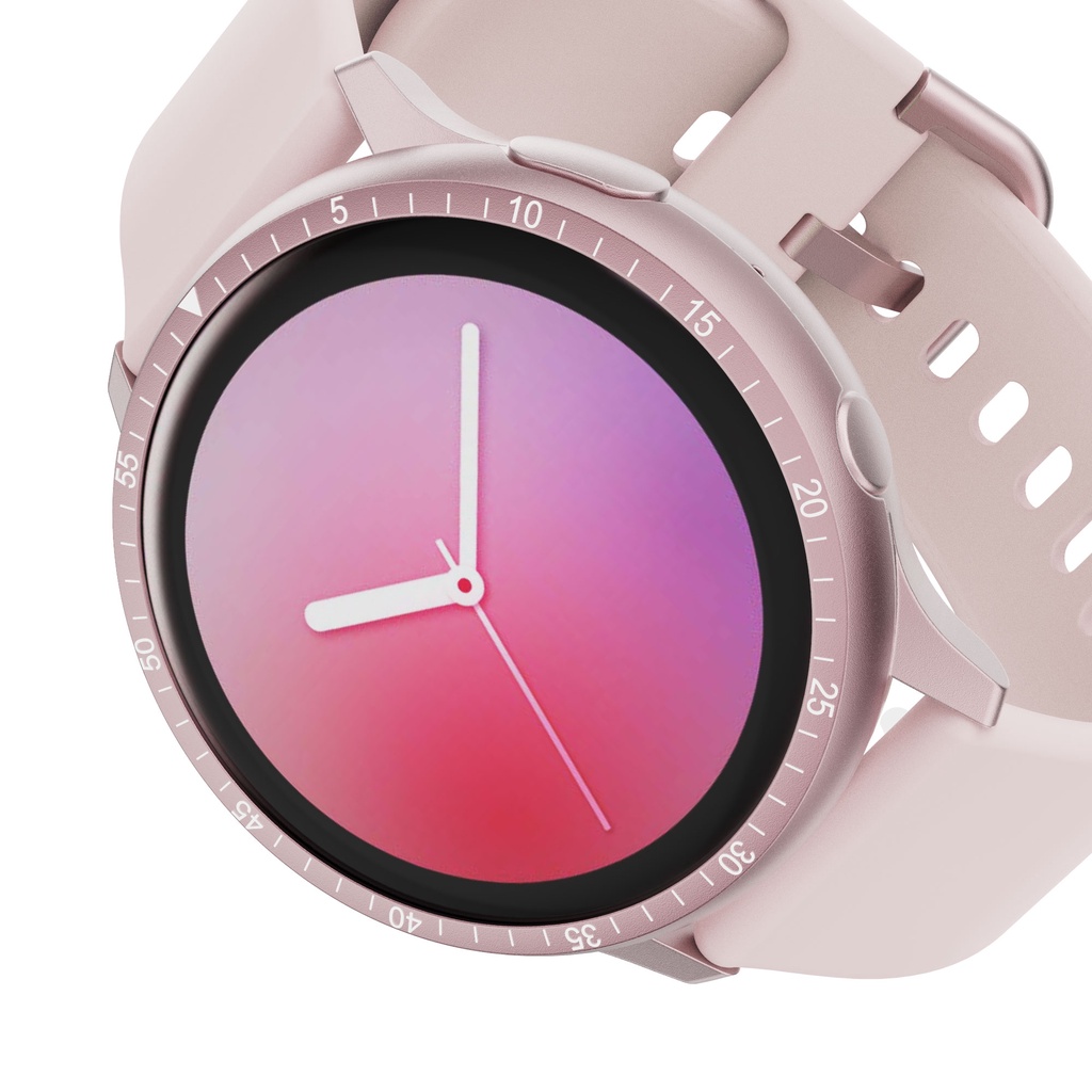 Khung Hợp Kim Viền Bảo Vệ Mặt Cho Đồng Hồ Samsung Galaxy Watch Active 2 44mm 40mm