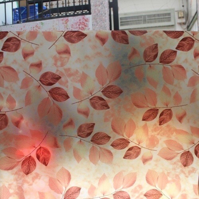 Decal dán kính có keo sẵn - giấy dán kính khổ 45cm