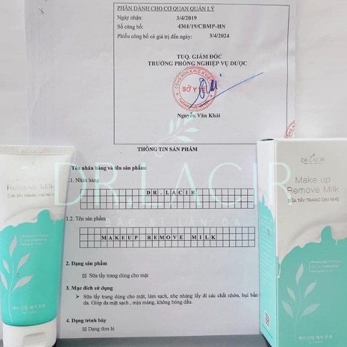 Sữa Tẩy Trang Dịu Nhẹ Làm Sạch Thu Nhỏ Lỗ Chân Lông Lamer Care Dr.Lacir | BigBuy360 - bigbuy360.vn