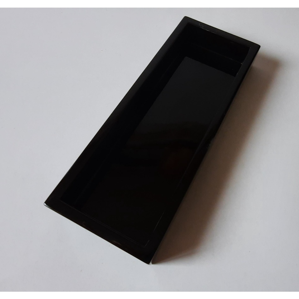 Khay sơn mài chữ nhật màu đen nhỏ , nhiều kích thước - KH-68