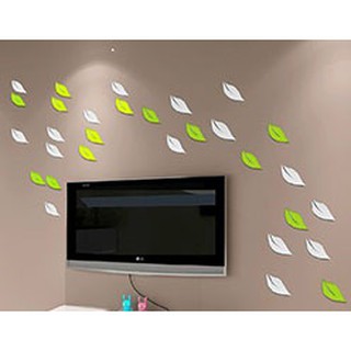 Họa tiết gỗ 3D hình lá