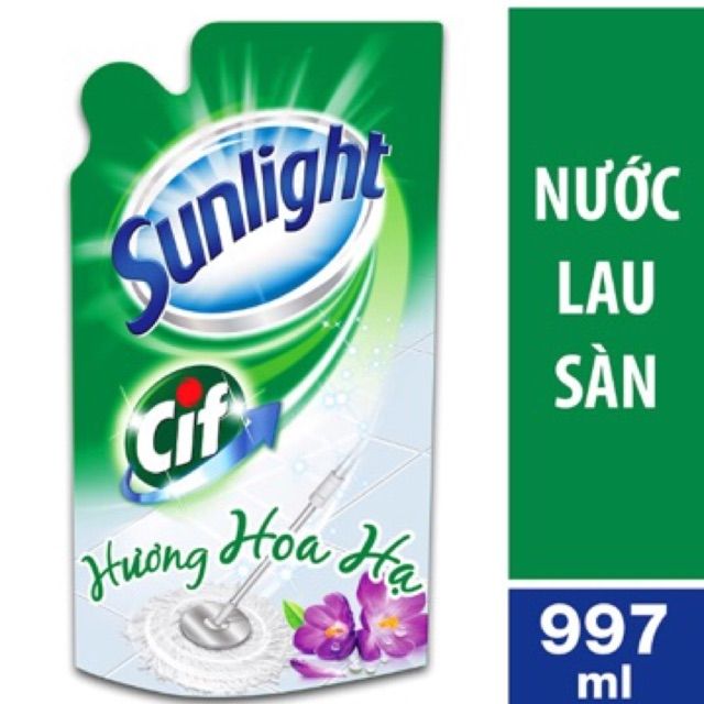 Nước lau sàn Sunlight Túi 1Kg