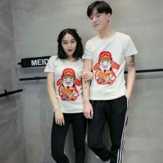 ÁO THÊU THẦN TÀI MAY MẮN