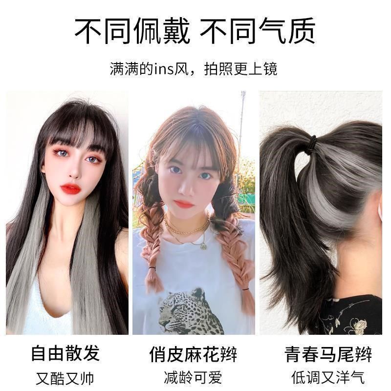 Bộ Tóc Giả Nhuộm Màu Gradient Phong Cách lisa One Piece Độc Đáo