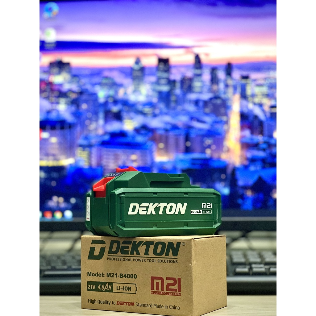 Pin 21V 4.0Ah Dekton M21-B4000