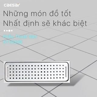 Thoát Sàn - Inox CAESAR ST1030B Ø60 (dài 300mm)