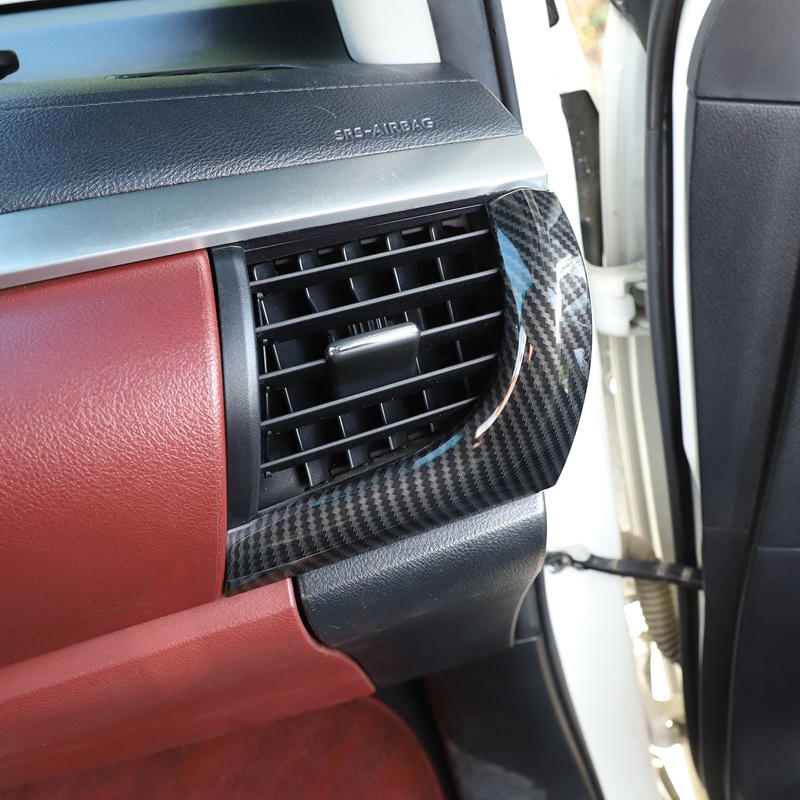 Ốp Viền Lỗ Thông Khí Bằng Sợi carbon Cho Xe Hơi toyota hilux 2015-2021