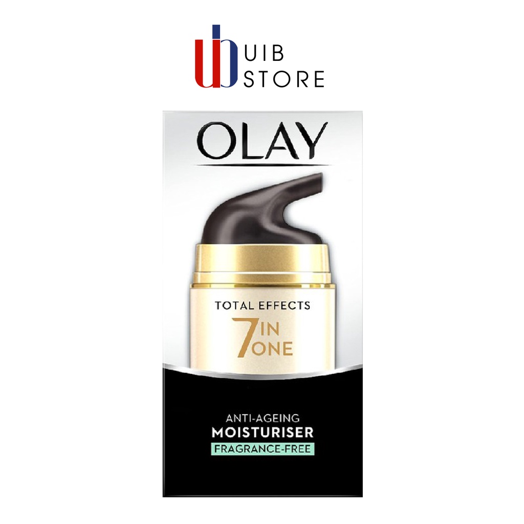 Kem Dưỡng Chống Lão Hóa Olay Total Effect 7 in 1 Không Mùi - Bản UK