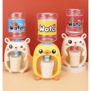 Có sẵn Máy Uống Nước Lọc Có Đèn Vịt Vàng Thỏ Xanh & Hồng