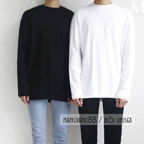 [ MUA 1 TẶNG 1 ] Mua 1 Áo Thun Dài Tay Unisex Tặng Kèm 1 Áo Thun Tay Lỡ Unisex | BigBuy360 - bigbuy360.vn